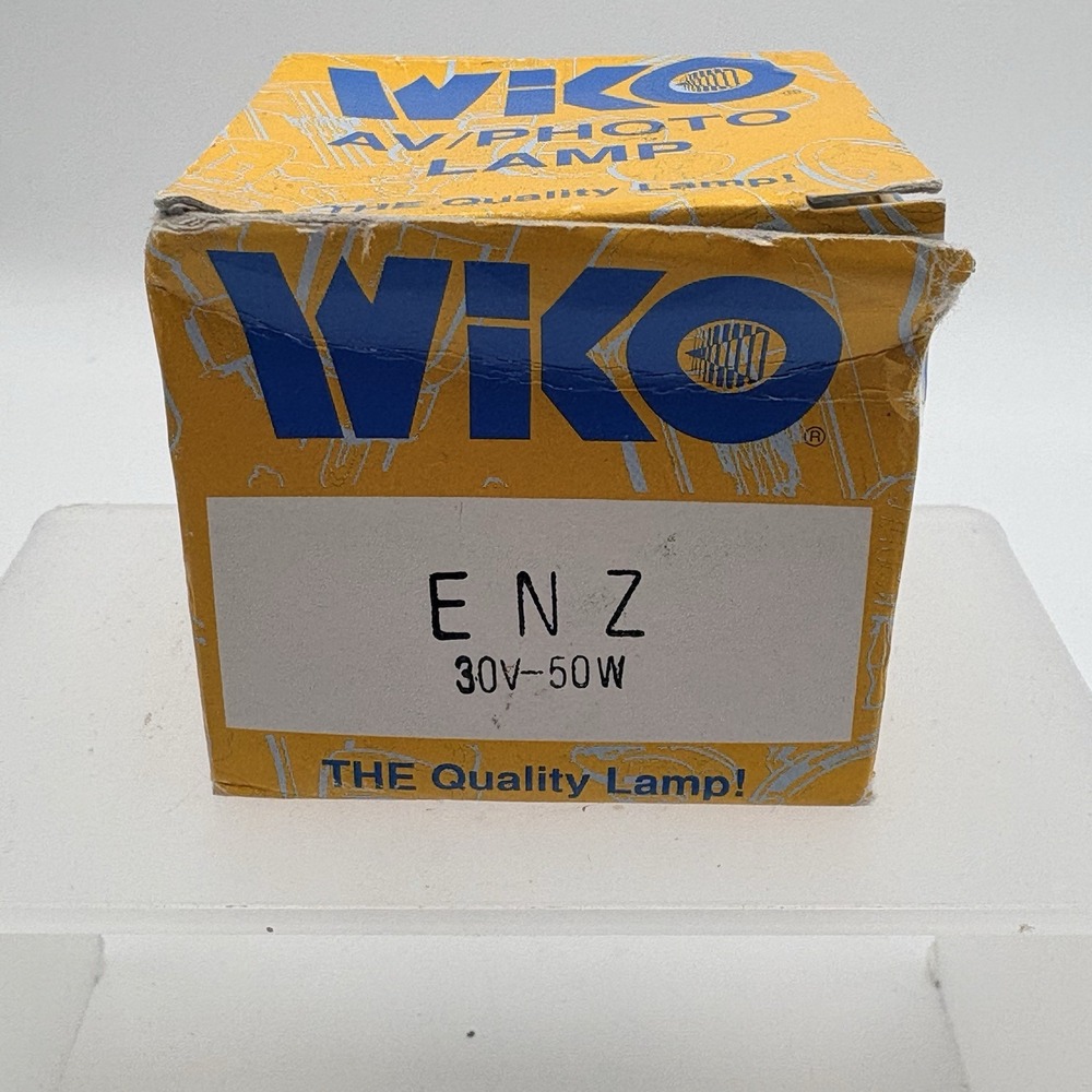 Wiko ENZ 30V 50W AV Photo Projector Lamp Bulb NOS Vintage